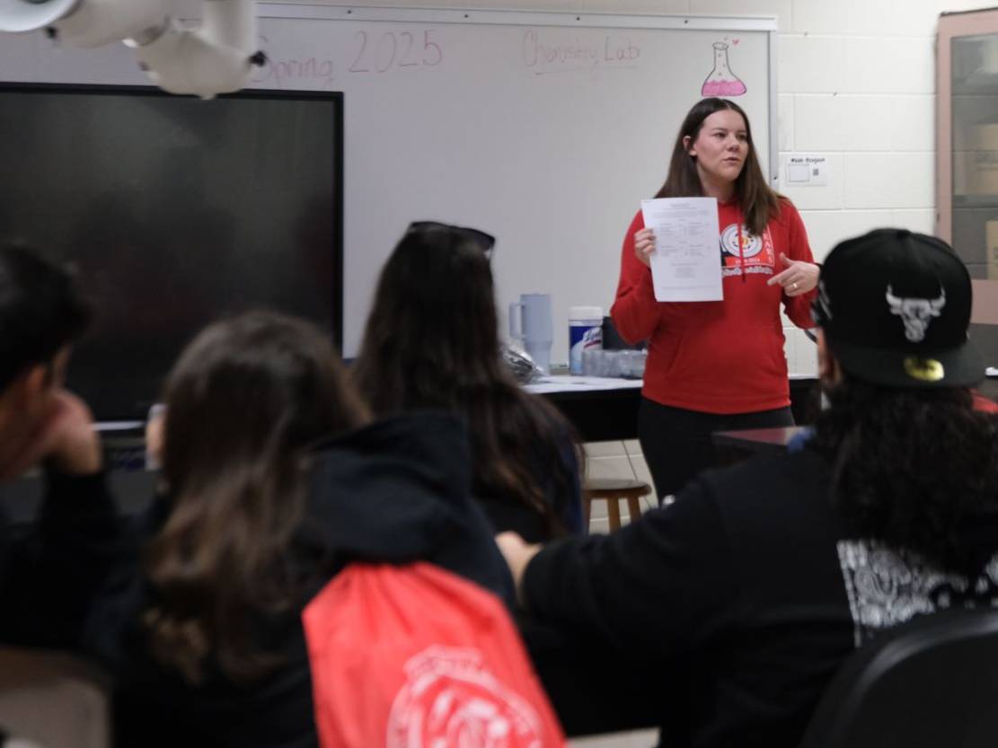 High school students visiting BMCC