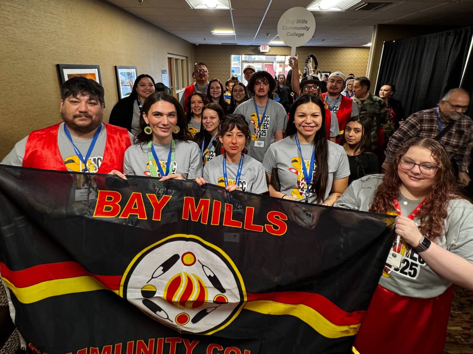 BMCC students at 2025 AIHEC Conference