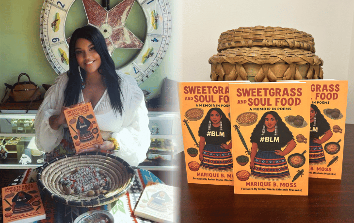BMCC purchases three books from Afro Indigenous Author, Marique Moss