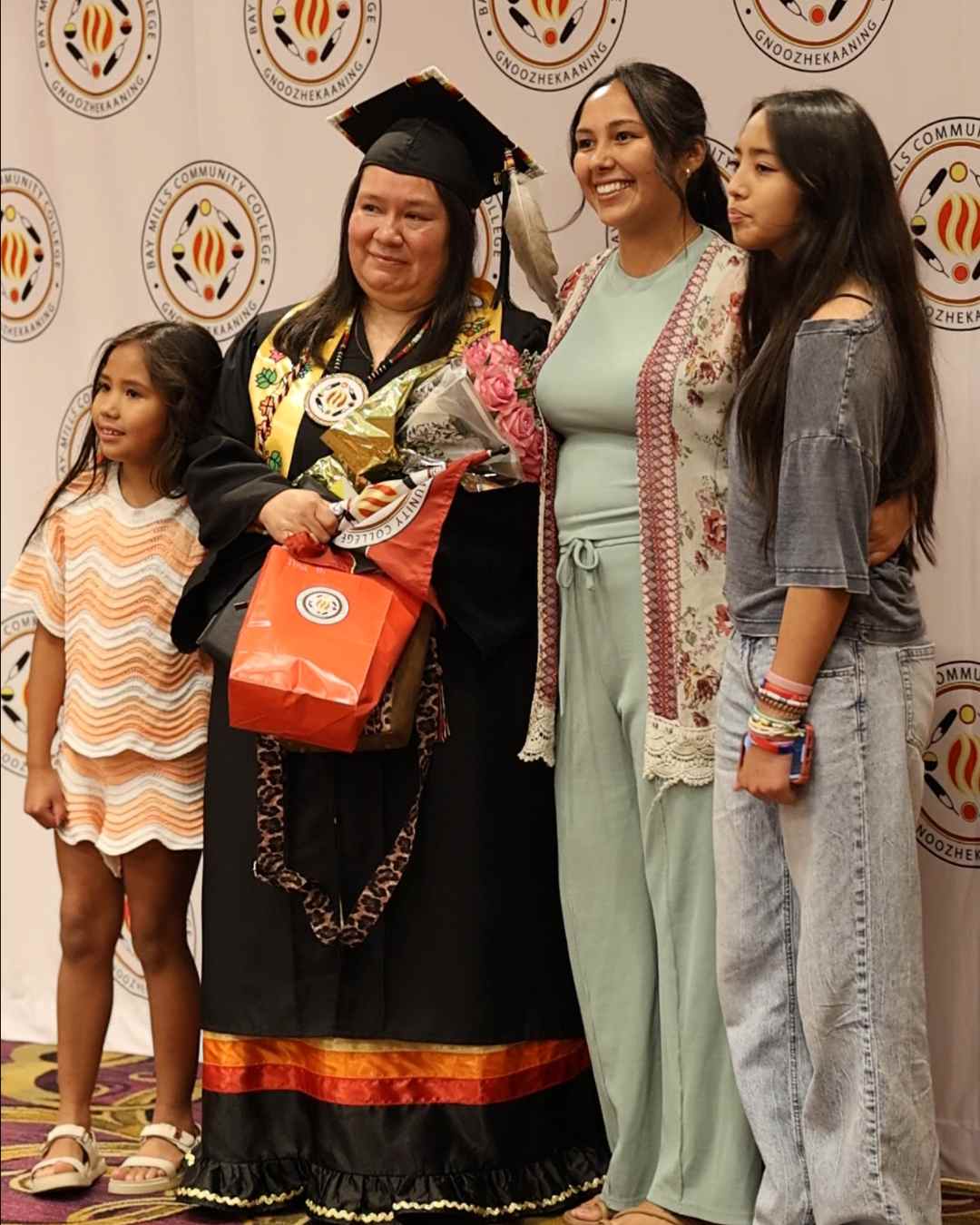 Tina Hickman. graduate of BMCC ECE at Mississippi Choctaw