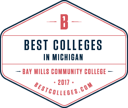 Best Colleges in Michigan Badge
